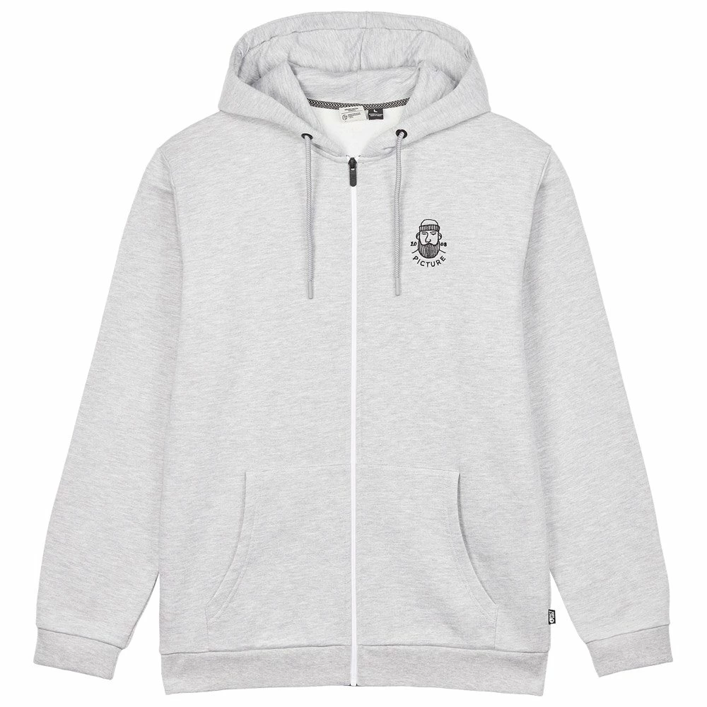 Sweat Picture Chewko Zip Hoodie Grey Melange 3 Sweat Picture Chewko Zip Hoodie Grey Melange