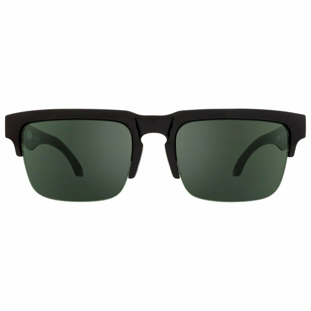 Lunettes De Soleil Spy Helm 50/50 Black Happy Gray Green 7 Lunettes De Soleil Spy Helm 50/50 Black Happy Gray Green – Image 5