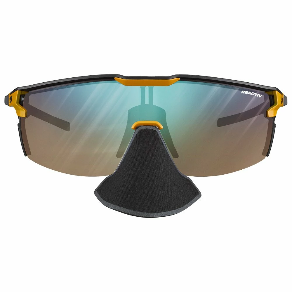 Lunettes De Soleil Julbo Ultimate Cover Mat Jaune Noir Reactiv 2-4 6 Lunettes De Soleil Julbo Ultimate Cover Mat Jaune Noir Reactiv 2-4 – Image 4