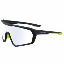Cébé Lunettes De Soleil Cebe Asphalt Blak Lime Matte Zone Vario Grey Cat.0-3 Blue