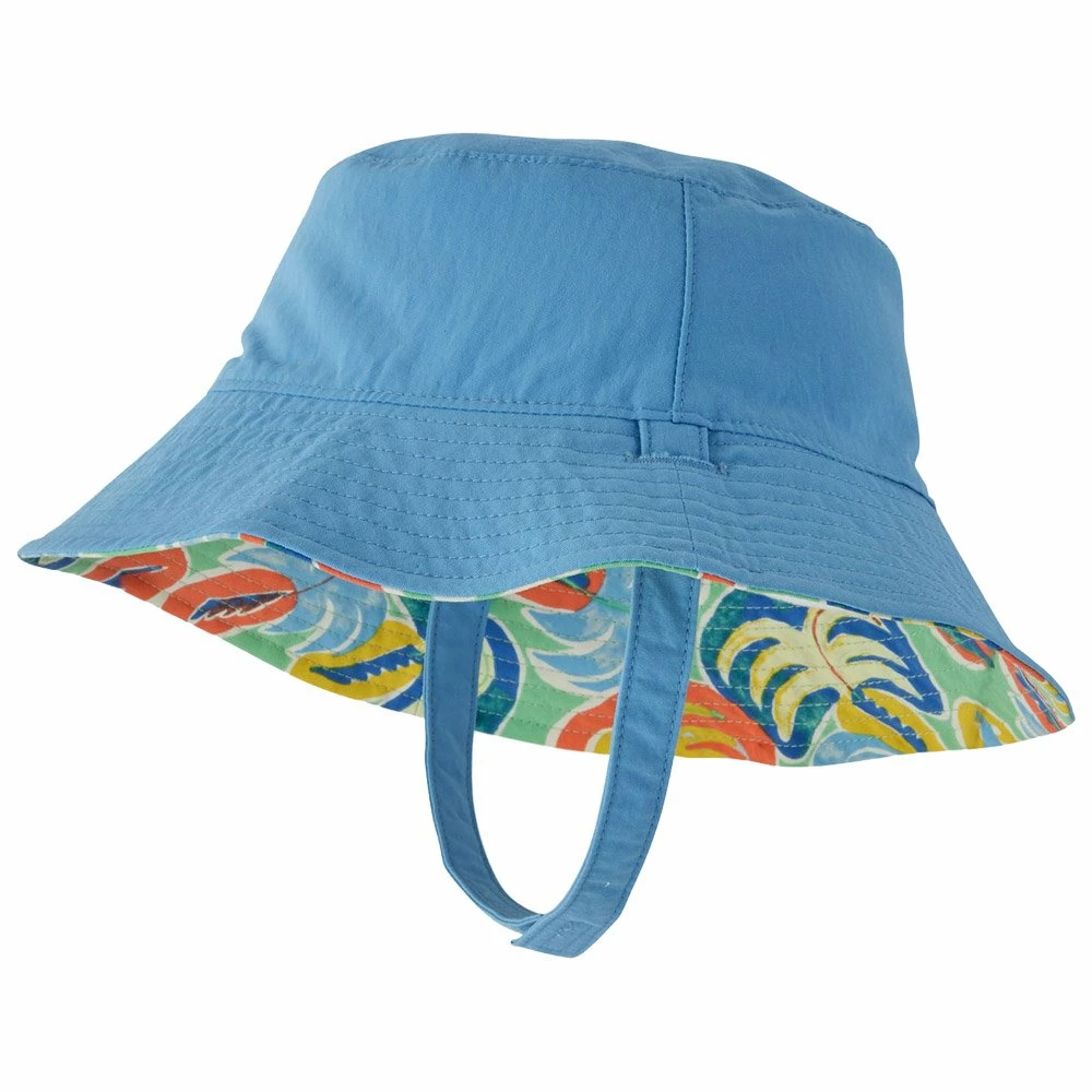 Bob Patagonia Baby Sun Bucket Hat Community Bloom Green 3 Bob Patagonia Baby Sun Bucket Hat Community Bloom Green