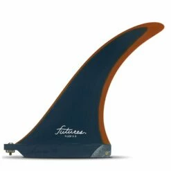 Ailerons Longboard Futures Fins Tiller Cobalt Patina