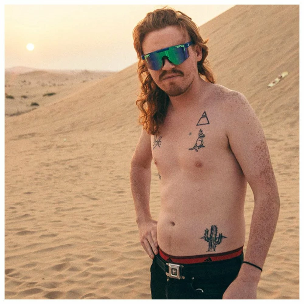 Lunettes De Soleil Pit Viper Originals Double Wides Polarized The Leonardo 8 Lunettes De Soleil Pit Viper Originals Double Wides Polarized The Leonardo – Image 6