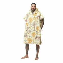 Poncho Surf After Essentials Botanical - Linen