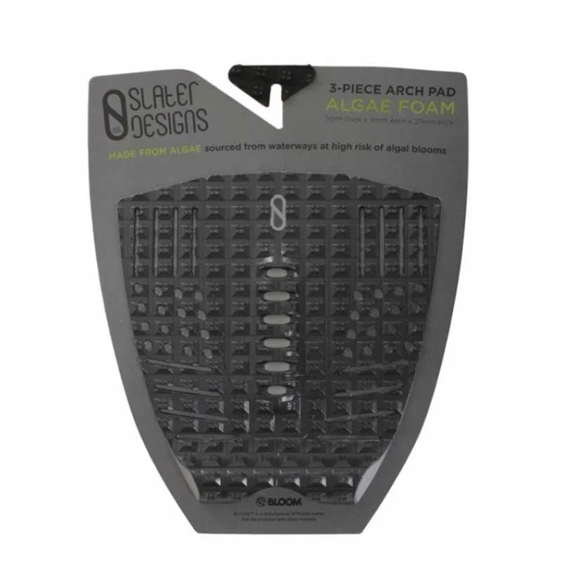 Pad Surf Slater Designs 3 Pieces Arch Tract- Black / Grey 3 Pad Surf Slater Designs 3 Pieces Arch Tract- Black / Grey