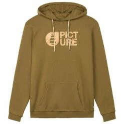 Sweat Picture Basement Cork Hoodie Brown