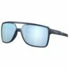Lunettes De Soleil Oakley Castel Matte Translucent Blue Prizm Deep Water Polarized