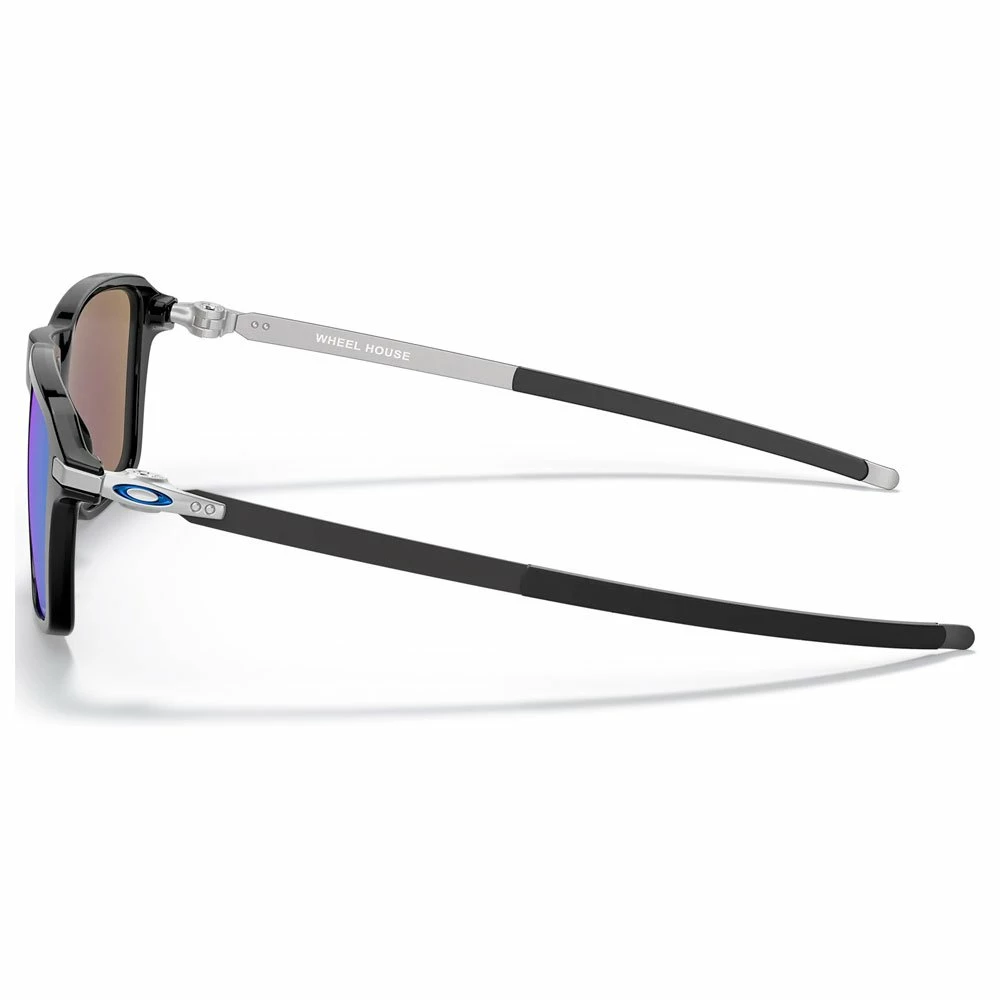 Lunettes De Soleil Oakley Wheel House Polished Black Prizm Sapphire Polarized 4 Lunettes De Soleil Oakley Wheel House Polished Black Prizm Sapphire Polarized – Image 2