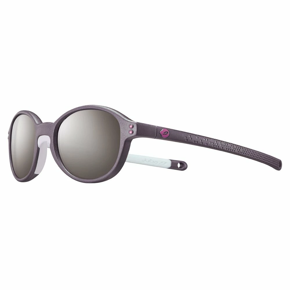 Lunettes De Soleil Julbo Frisbee Aubergine Gris Clair Spectron 3+ Silver Flash 3 Lunettes De Soleil Julbo Frisbee Aubergine Gris Clair Spectron 3+ Silver Flash