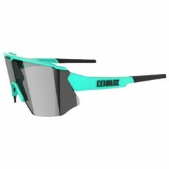 Lunettes De Soleil Bliz Breeze Matt Turquoise Smoke Silver Mirror