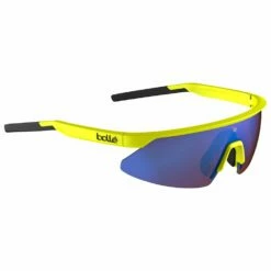 Lunettes De Soleil Bolle Micro Edge Acid Yellow Matte Brown Blue