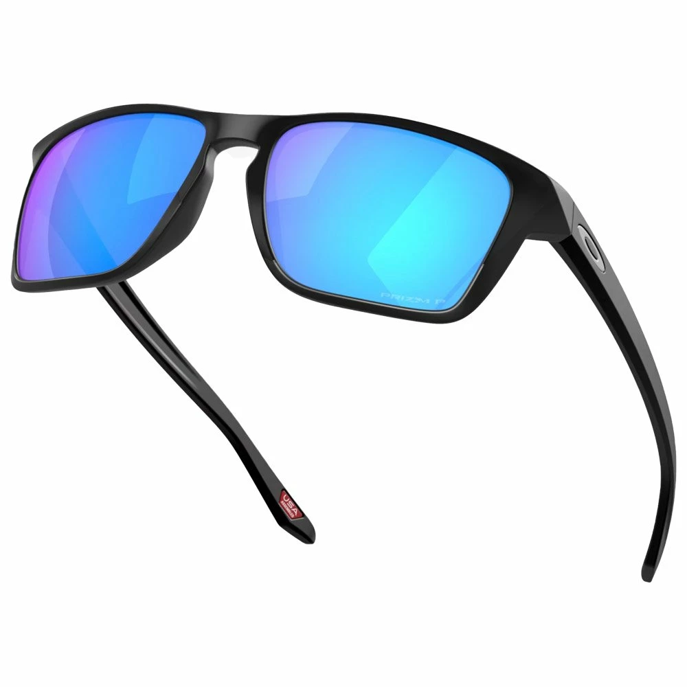 Lunettes De Soleil Oakley Sylas Matte Black Prizm Sapphire Polarized 7 Lunettes De Soleil Oakley Sylas Matte Black Prizm Sapphire Polarized – Image 5