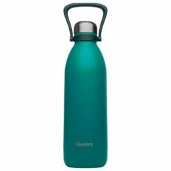 Gourde Qwetch Bouteille Isotherme Titan 1.5L Matt Bleu Minéral