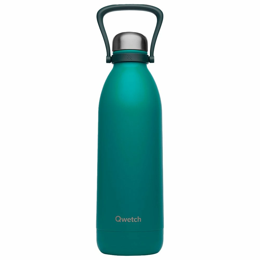 Gourde Qwetch Bouteille Isotherme Titan 1.5L Matt Bleu Minéral 3 Gourde Qwetch Bouteille Isotherme Titan 1.5L Matt Bleu Minéral
