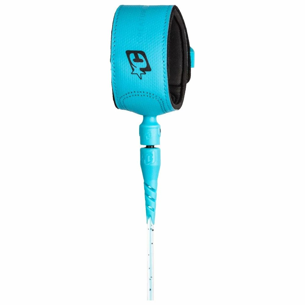 Leash Surf Creatures Superlite Pro 6" Fluro Blue Speckle 4 Leash Surf Creatures Superlite Pro 6" Fluro Blue Speckle – Image 2
