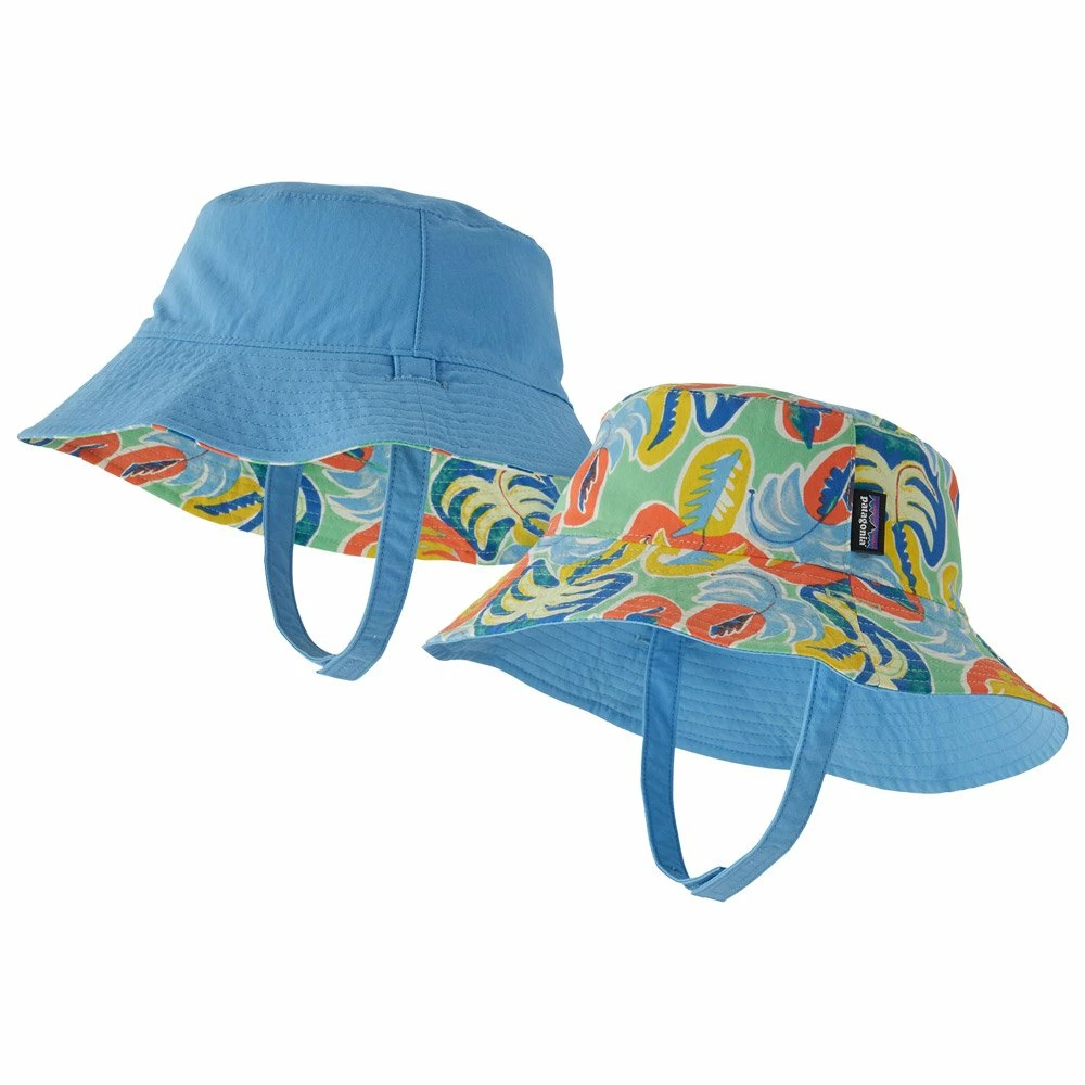 Bob Patagonia Baby Sun Bucket Hat Community Bloom Green 5 Bob Patagonia Baby Sun Bucket Hat Community Bloom Green – Image 3