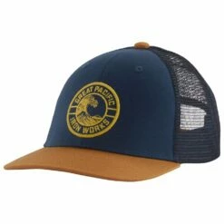 Casquette Patagonia Kids Trucker Hat GPIW Crest Stone Blue