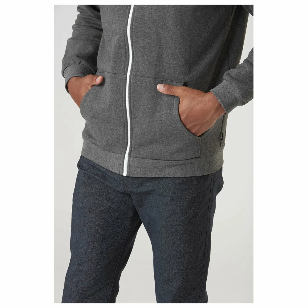 Sweat Picture Basement Zip Hoodie Dark Grey Melange 9 Sweat Picture Basement Zip Hoodie Dark Grey Melange – Image 7