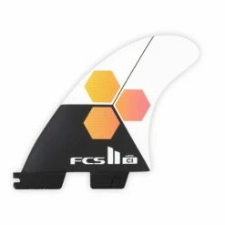 Ailerons Surf Fcs II CI Upright - White - 3 Dérives