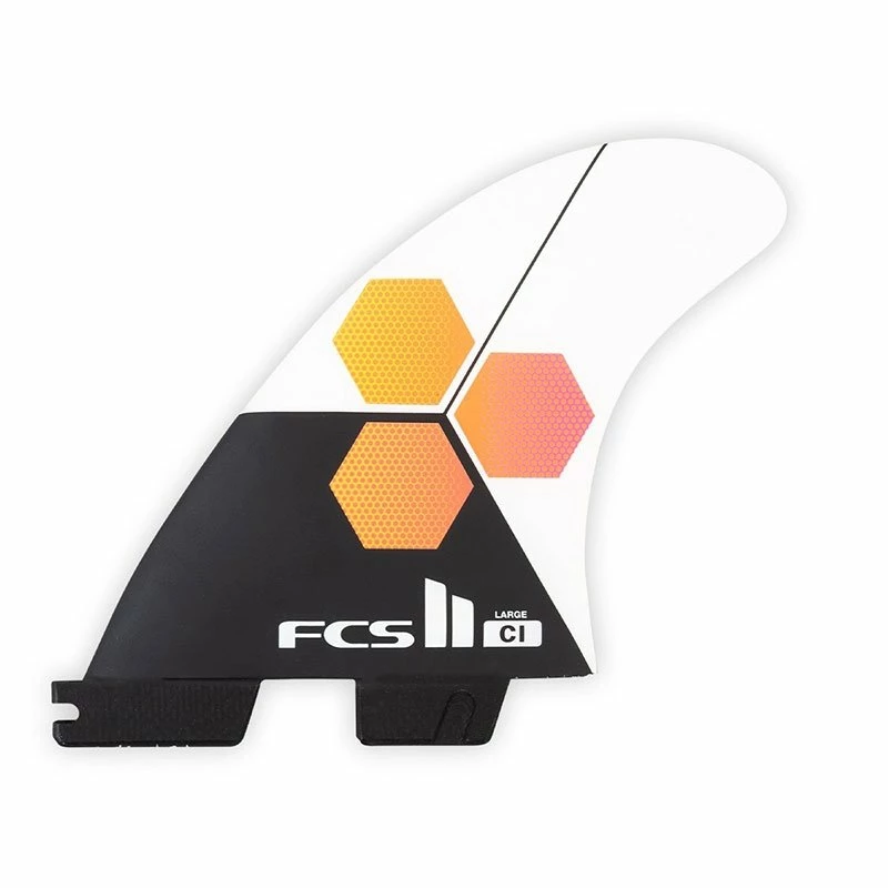 Ailerons Surf Fcs II CI Upright - White - 3 Dérives 3 Ailerons Surf Fcs II CI Upright - White - 3 Dérives