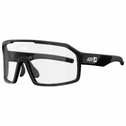 Lunettes De Soleil AZR Pro Sky Rx Noir Mat Incolore Gris Foncé Photochromic