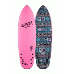 Board De Surf Catch Surf Jamie O'Brien 52 Tri Quad - Hot Pink - 5'2" / 157 Cm