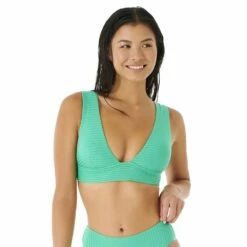 Maillot De Bain Rip Curl Brassière Triangle Premium Surf Deep V Green