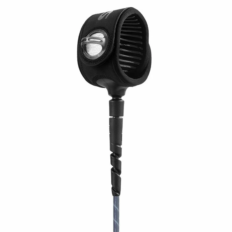 Leash Surf Fcs Freedom Helix Comp - Smoke/White - 6'0" / 183 Cm 3 Leash Surf Fcs Freedom Helix Comp - Smoke/White - 6'0" / 183 Cm