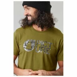 Tee-shirt Picture Basement Park Army Green -Surfen Geschäft 9d104dfa04cb1fac2220894094efa4d1f67fef88 H23PICTTEH2264944 901
