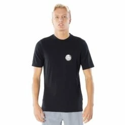 Tee-shirt Rip Curl UV Wettie Logo S/SL - Black