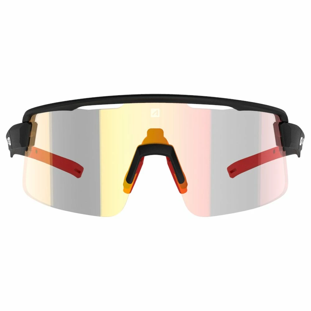 Lunettes De Soleil AZR Road Rx Mat Noir Irisé Rouge Photochromic 7 Lunettes De Soleil AZR Road Rx Mat Noir Irisé Rouge Photochromic – Image 5