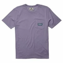 Tee-shirt Vissla Supply Co PKT - Dusty Lilac