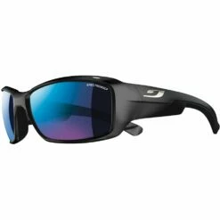 Lunettes De Soleil Julbo Whoops Noir Brillant Spectron 3 Flash Bleu