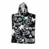 Poncho Surf Creatures Of Leisure Grom - Black / White