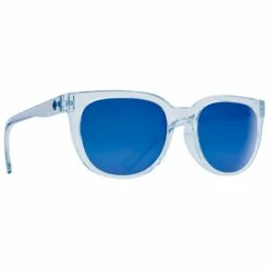 Lunettes De Soleil Spy Bewilder Translucent Light Blue Gray Navy Spectra Mirror