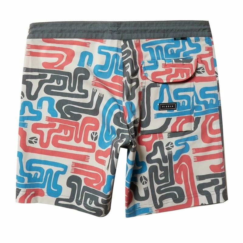 Boardshort Vissla Boys More Mate Less Hate 17" - Bone 4 Boardshort Vissla Boys More Mate Less Hate 17" - Bone – Image 2