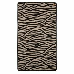 Serviettes Plage All-In Zebra / Dark Pink