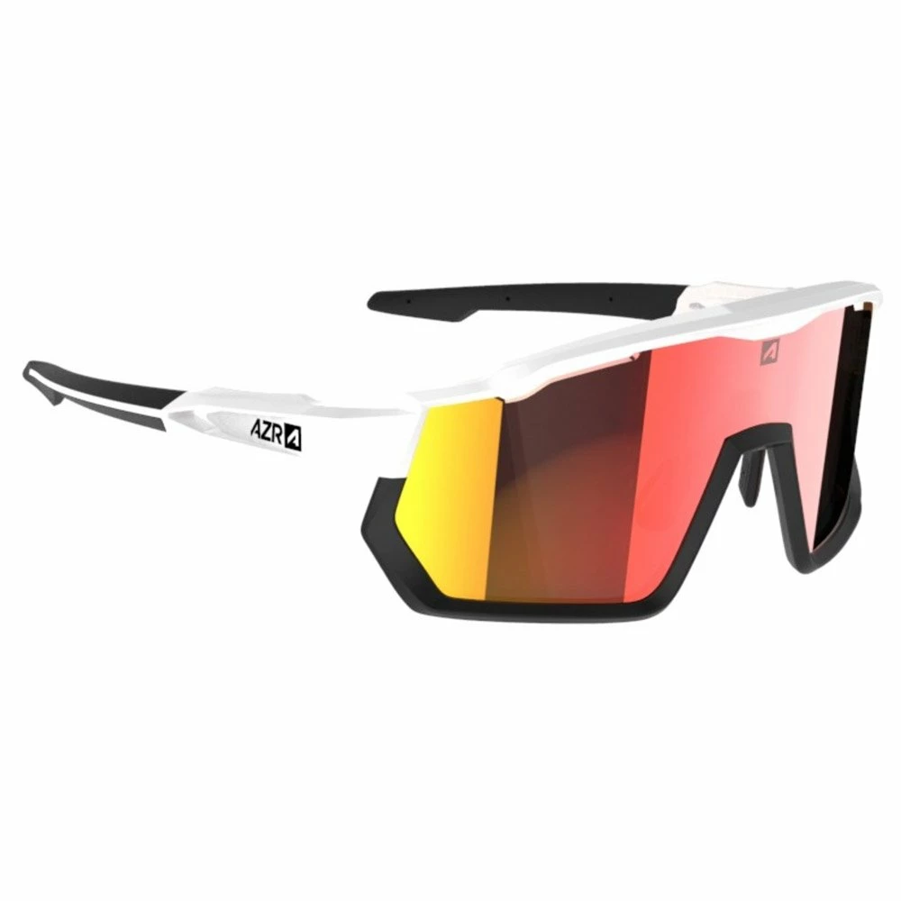 Lunettes De Soleil AZR Pro Race Rx Vernie Blanc Noir Multicouche Rouge 3 Lunettes De Soleil AZR Pro Race Rx Vernie Blanc Noir Multicouche Rouge