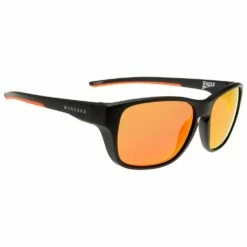 Lunettes De Soleil Mundaka Optic Eagle Noir Matte Brown Orange Revo