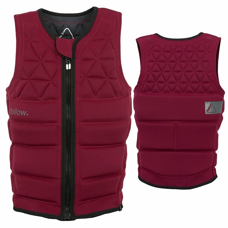 Impact Vest Follow Pharaoh Pro Ladies Wakeboard - Wine 3 Impact Vest Follow Pharaoh Pro Ladies Wakeboard - Wine