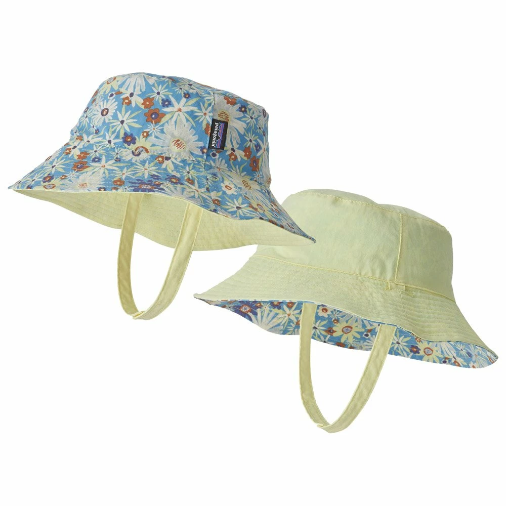 Bob Patagonia Baby Sun Bucket Hat Primavera Lago Blue 5 Bob Patagonia Baby Sun Bucket Hat Primavera Lago Blue – Image 3