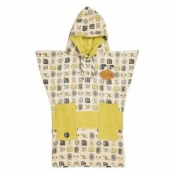 Poncho Surf All-In Junior J Crew - Botswanna Green