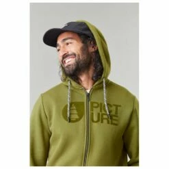 Picture Basement Flock Zip Army Green -Surfen Geschäft a7d1d184952b207b046c13ca9430f7afed89e457 H23PICTTTH2264920 901