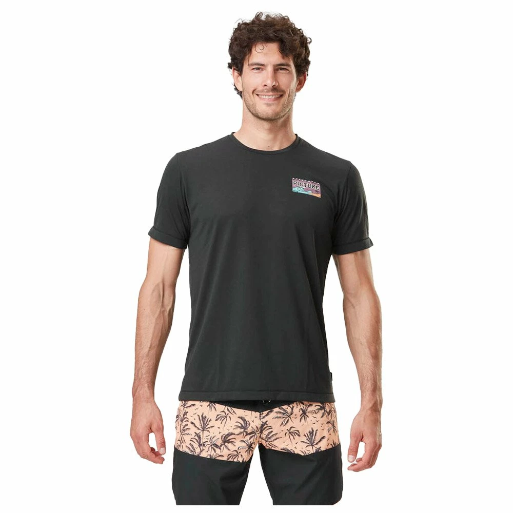 Tee-shirt Picture Timont Surf Tee Black 12 Tee-shirt Picture Timont Surf Tee Black – Image 10