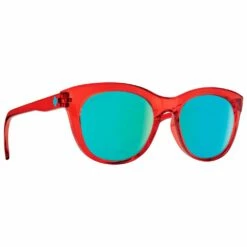 Lunettes De Soleil Spy Boundless Translucent Red Bronze Light Blue Spectra Mirror