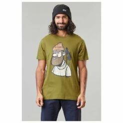 Tee-shirt Picture Trotso Army Green -Surfen Geschäft aaf6b133b1d1c24b1c7bff6d33751be1b4c72a83 H23PICTTEH2264959 4