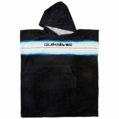 Poncho Surf Quiksilver Junior - Black Blue
