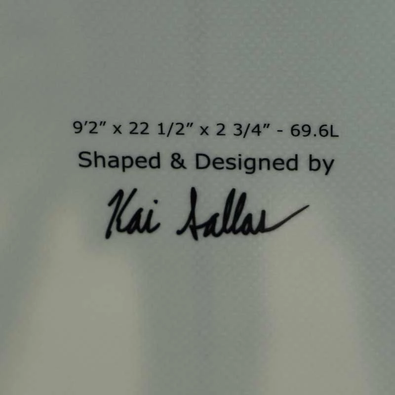 Board De Surf Kai Sallas Longboard Co Longboard Kai Salllas Waikiki - Thunderbolt - 9'2'' / 279 Cm 6 Board De Surf Kai Sallas Longboard Co Longboard Kai Salllas Waikiki - Thunderbolt - 9'2'' / 279 Cm – Image 4