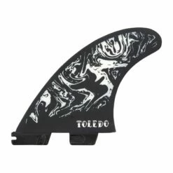 Ailerons Surf Fcs II Felipe Toledo PC - Black White - 3 Dérives