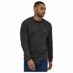 Sweat Patagonia Regenerative Organic Certified Cotton Crewneck Sweatshirt Ink Black -Surfen Geschäft ad337e0659a75698c9082471322f158bc442c6c3 H23PATATEH3354346 4